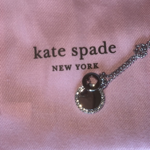 Spot The Spade Pave Charm Pendant - Picture 2 of 5